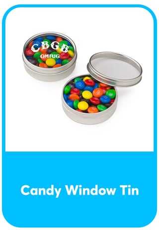 Candy Window Tin