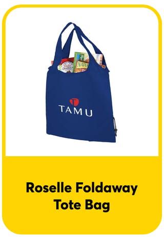 Roselle Foldaway Tote Bag